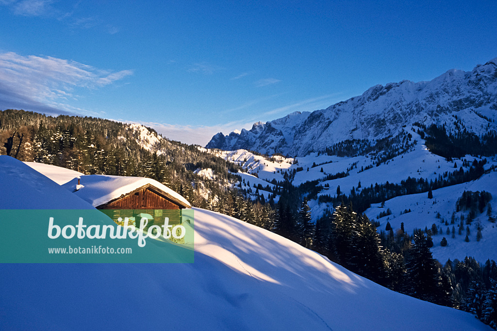 386004 - Berghütte am Wilden Kaiser, Naturschutzgebiet Kaisergebirge, Österreich