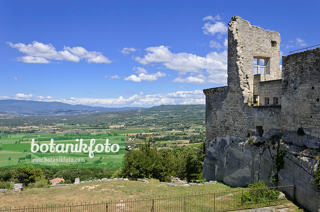 557156 - Burgruine, Lacoste, Provence, Frankreich