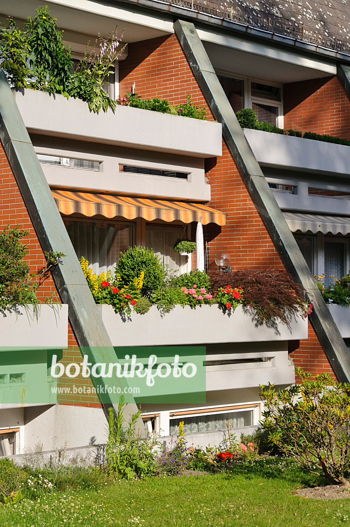 473289 - Balconies of a residential building