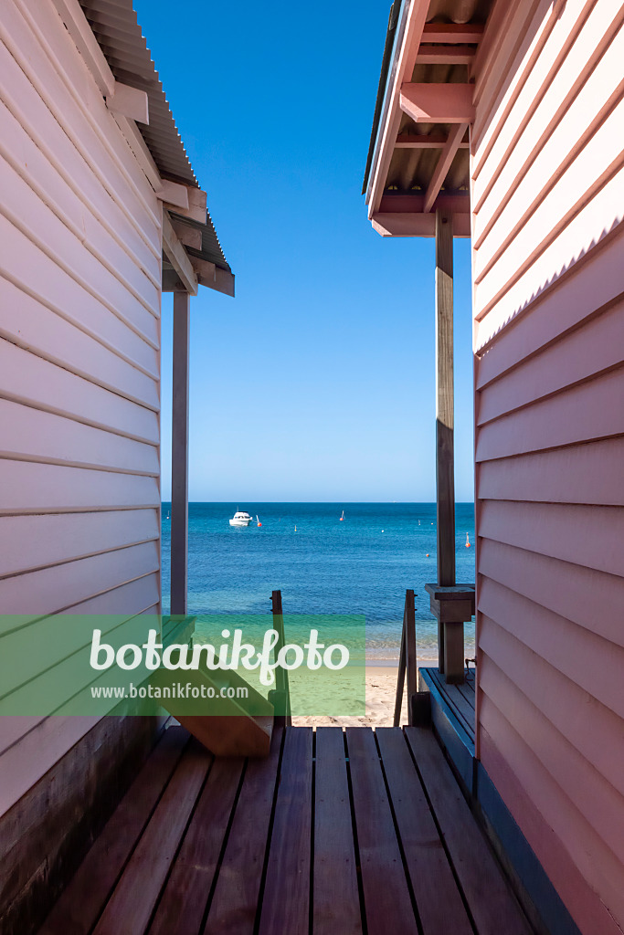 455258 - Beach huts, Portsea, Australia