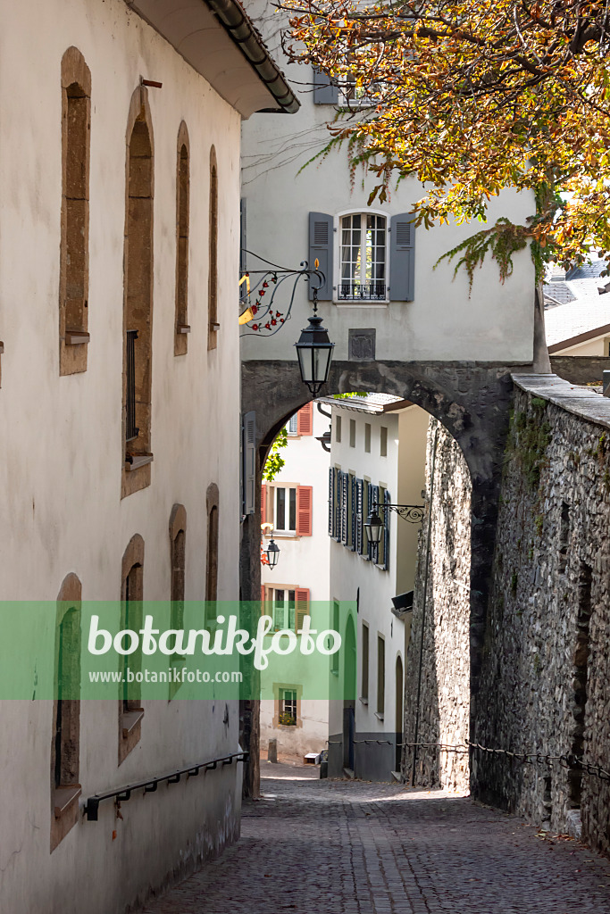 453107 - Buildings on Rue des Chateaux, Sion, Switzerland