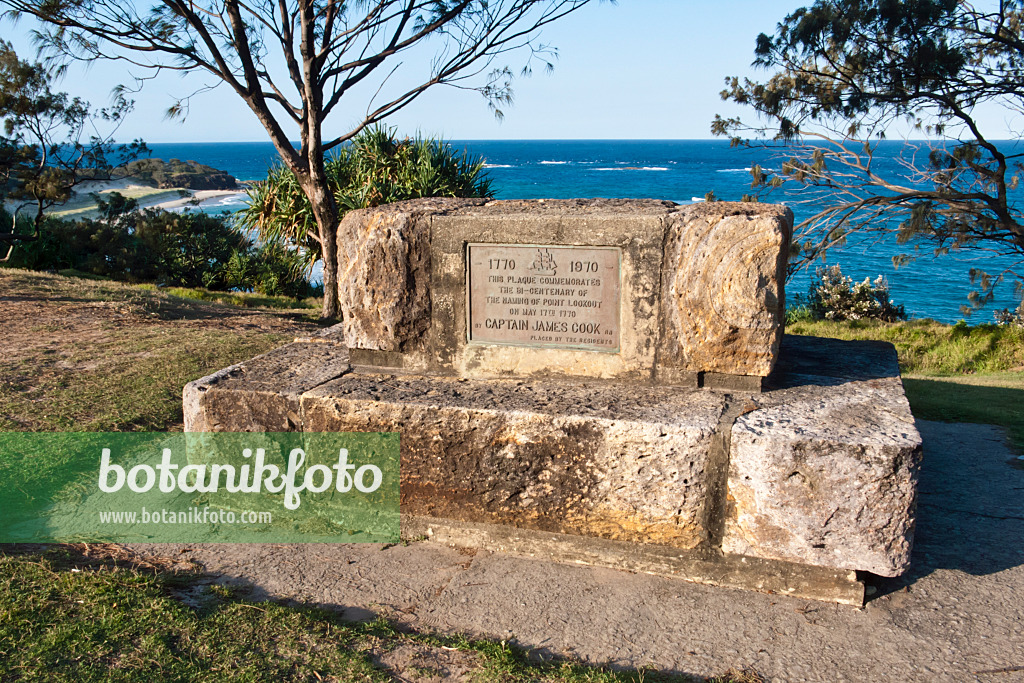 455107 - Captain Cook Memorial, Point Lookout, North Stradbroke Island, Australia