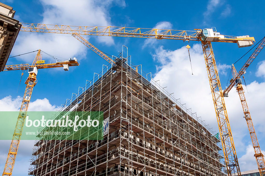 453033 - Construction site on Oberwallstrasse, Berlin, Germany