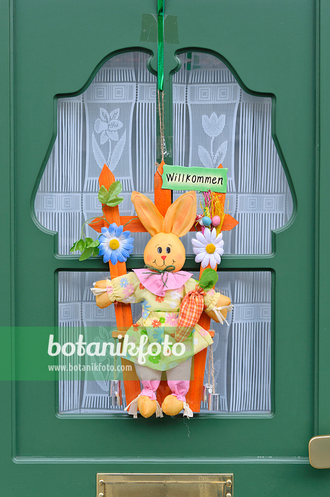 470068 - Door with Easter decoration