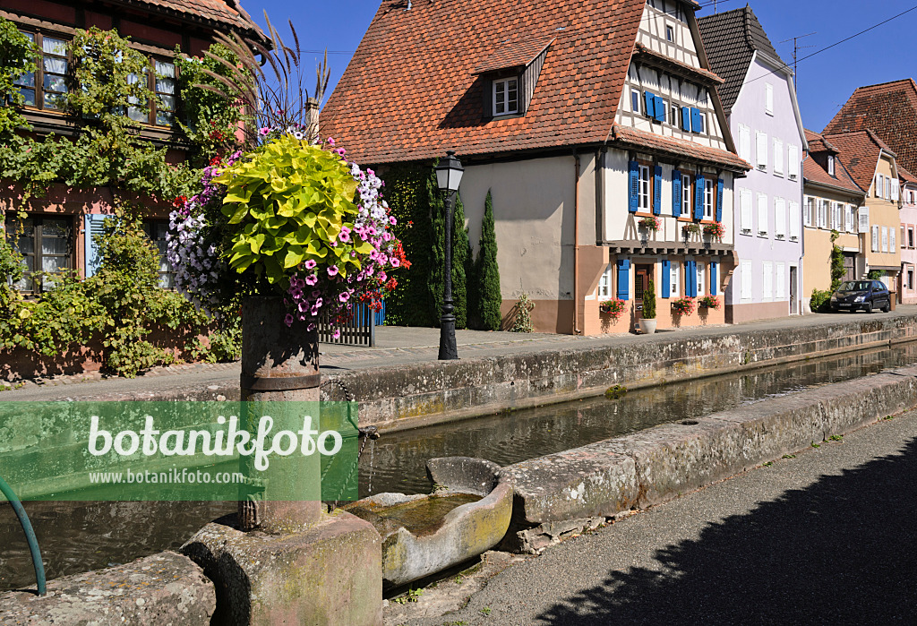 548077 - Fountain at the Lauter, Wissembourg, France