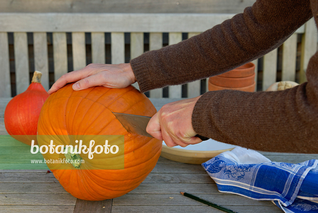 460029 - Making a Halloween pumpkin (1)