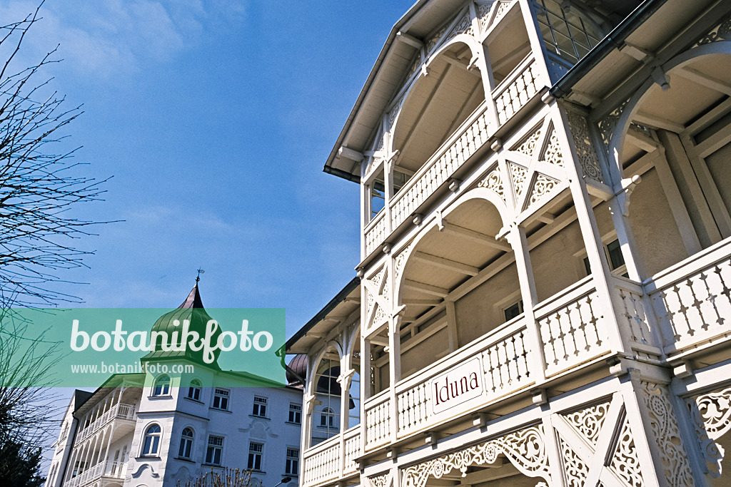 377034 - Sea resort architecture, Binz, Rügen, Germany