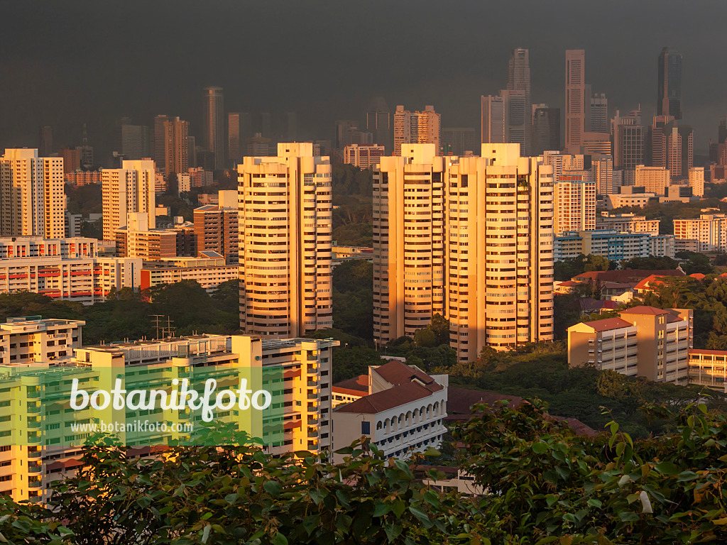 411088 - Silhouette urbaine, Singapour