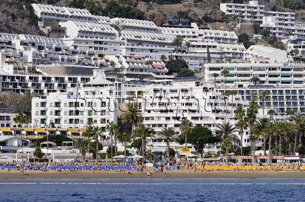 564104 - Berghang mit Hotels und Ferienanlagen, Puerto Rico, Gran Canaria, Spanien