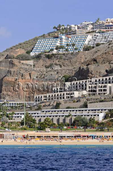 564108 - Berghang mit Hotels und Ferienanlagen, Taurito, Gran Canaria, Spanien