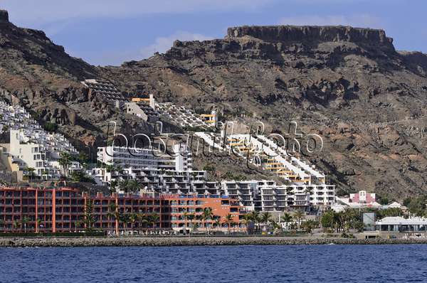 564109 - Berghang mit Hotels und Ferienanlagen, Taurito, Gran Canaria, Spanien