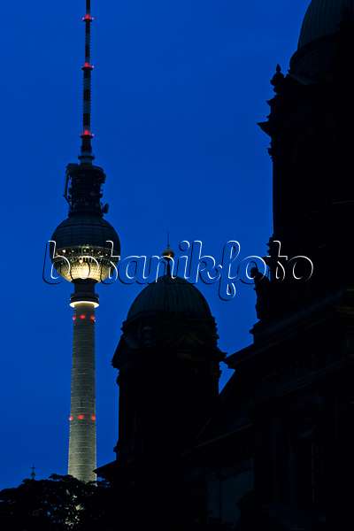 382008 - Cathedral and Television Tower, Berlin, Germany