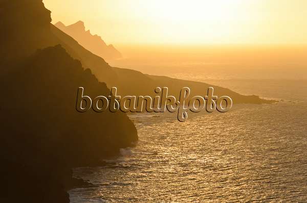 564219 - Côte occidentale au coucher de soleil, Gran Canaria, Espagne