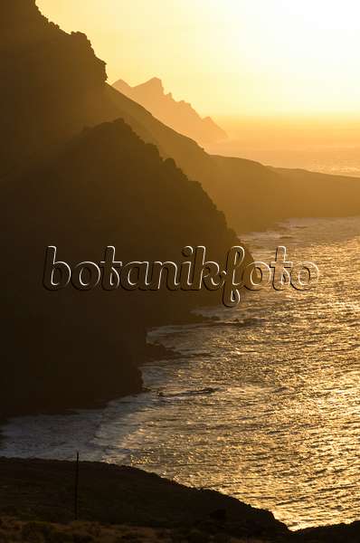564220 - Côte occidentale au coucher de soleil, Gran Canaria, Espagne