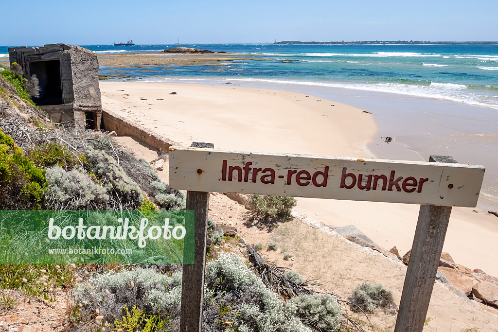 455247 - Infrared bunker at Port Phillip Bay, Point Nepean National Park, Australia