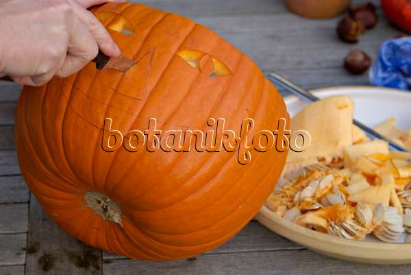 460034 - Making a Halloween pumpkin (6)
