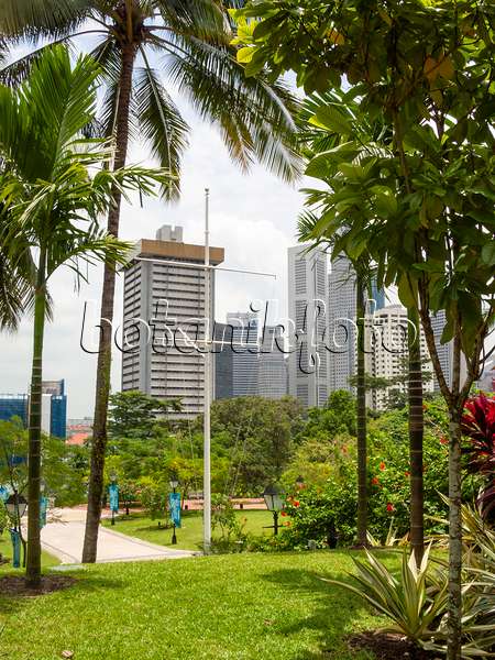 411157 - Raffles Terrace, Fort Canning Park, Singapour