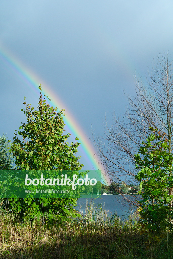 671008 - Arc-en-ciel au-dessus d'un lac