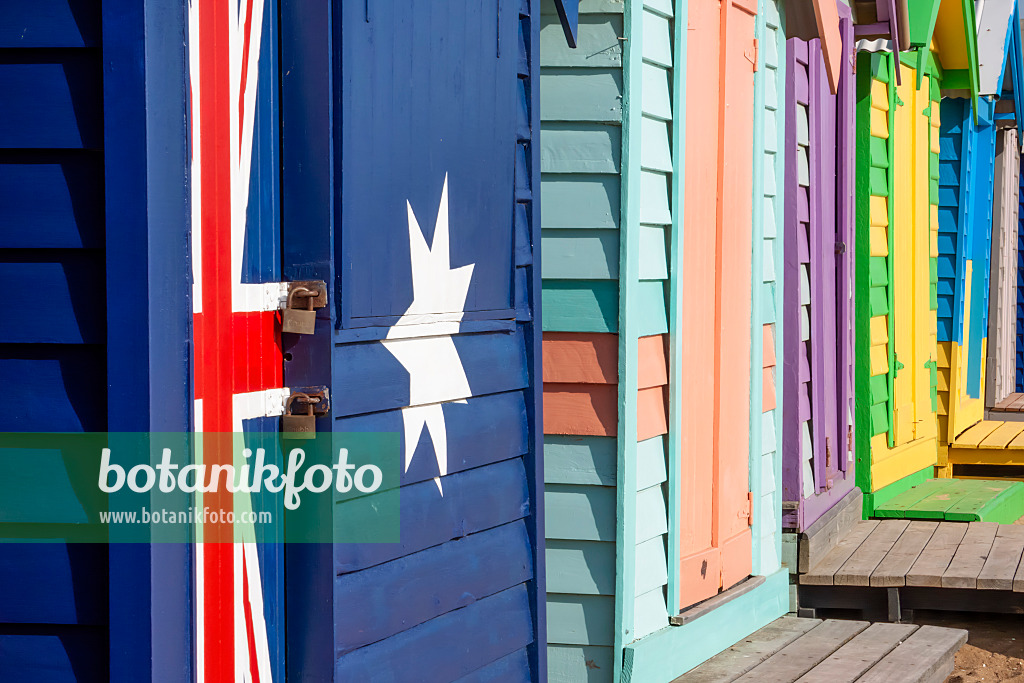 455180 - Cabanes de plage, Brighton, Australie