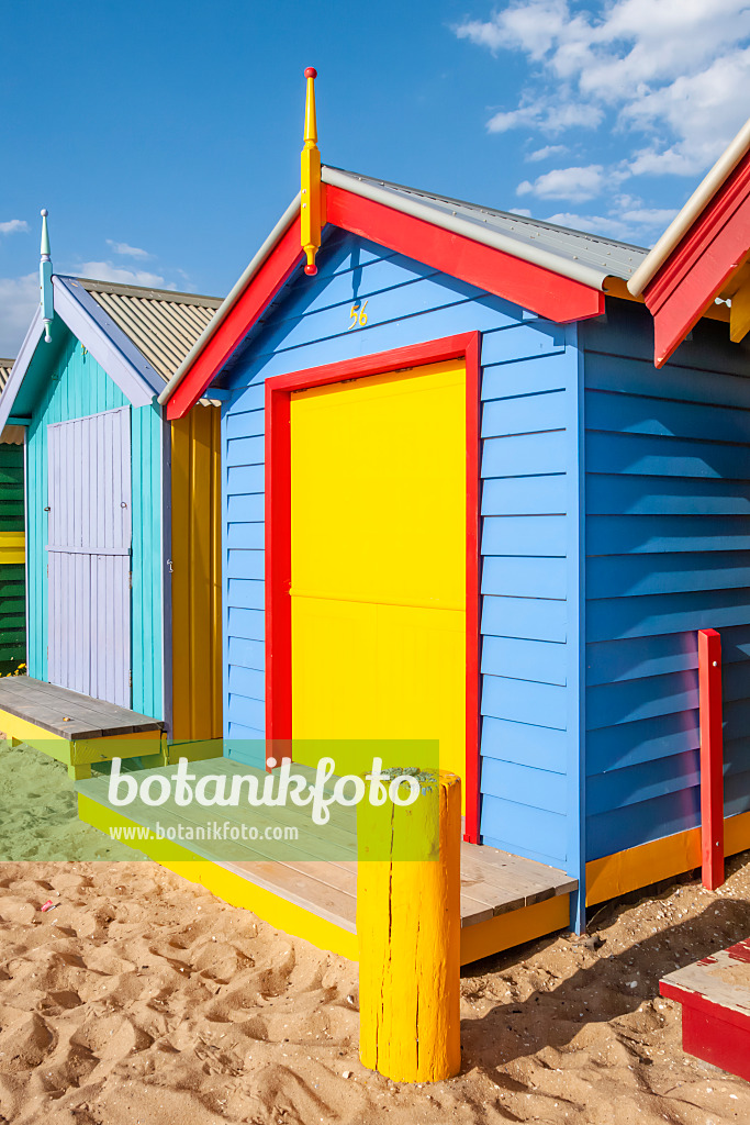 455185 - Cabanes de plage, Brighton, Australie