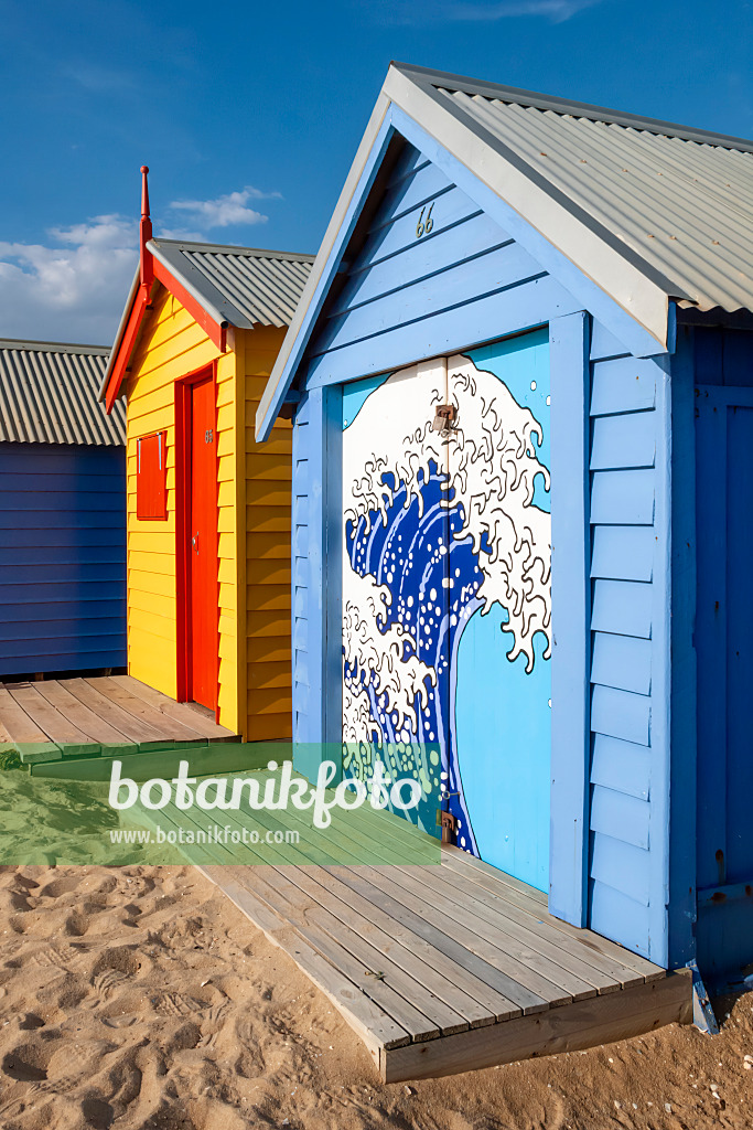 455186 - Cabanes de plage, Brighton, Australie