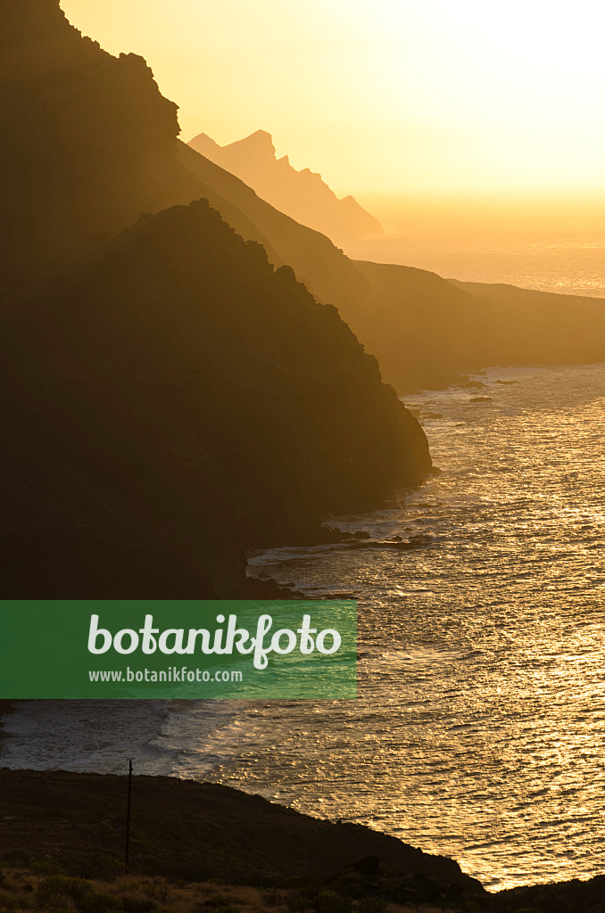 564220 - Côte occidentale au coucher de soleil, Gran Canaria, Espagne
