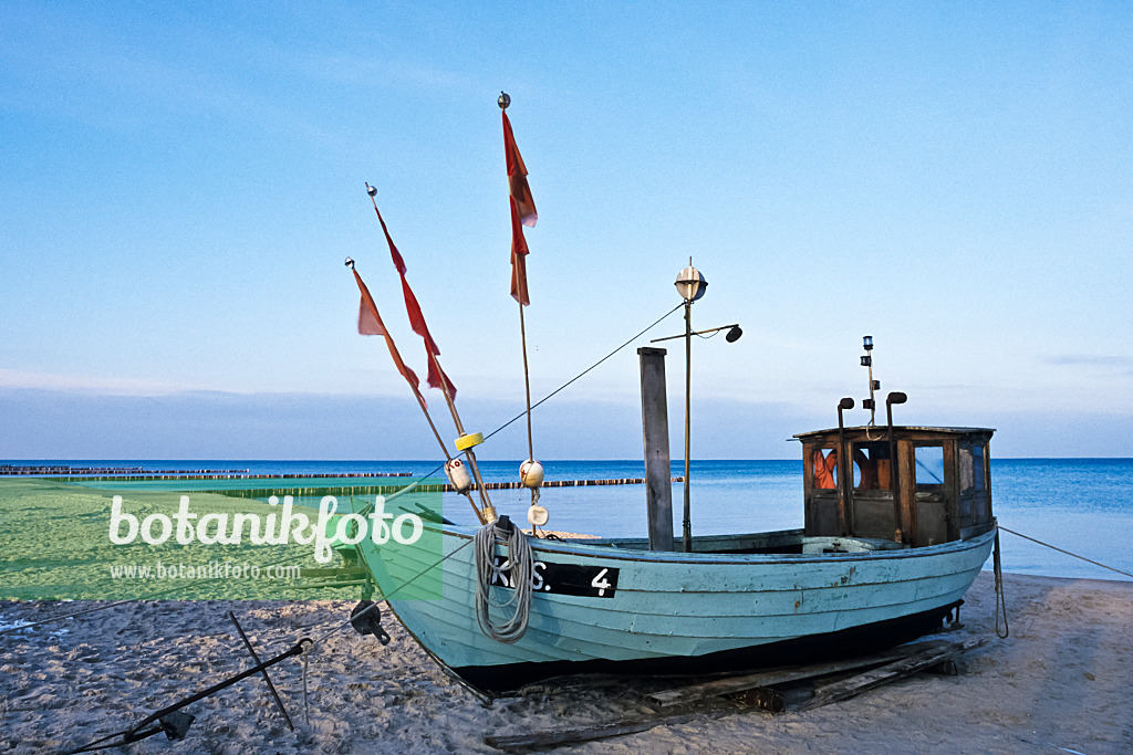 372017 - Fishing cutter at the Baltic Sea, Usedom, Germany