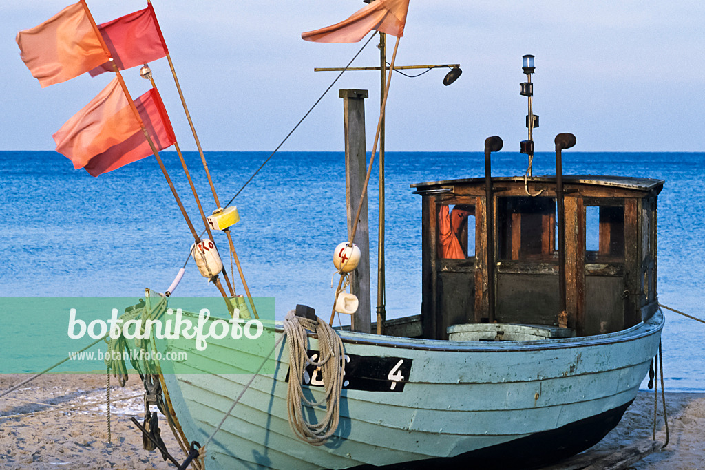 372018 - Fishing cutter at the Baltic Sea, Usedom, Germany