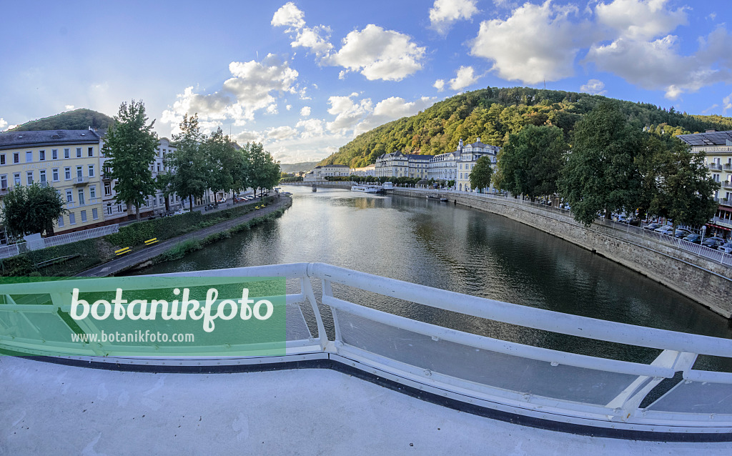 560067 - Kurbrücke across Lahn river, Bad Ems, Germany