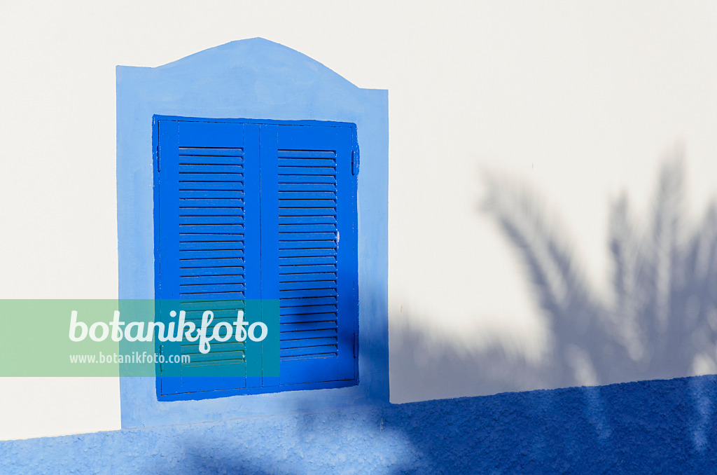 564207 - Maison avec une fenêtre bleu, Puerto de las Nieves, Gran Canaria, Espagne