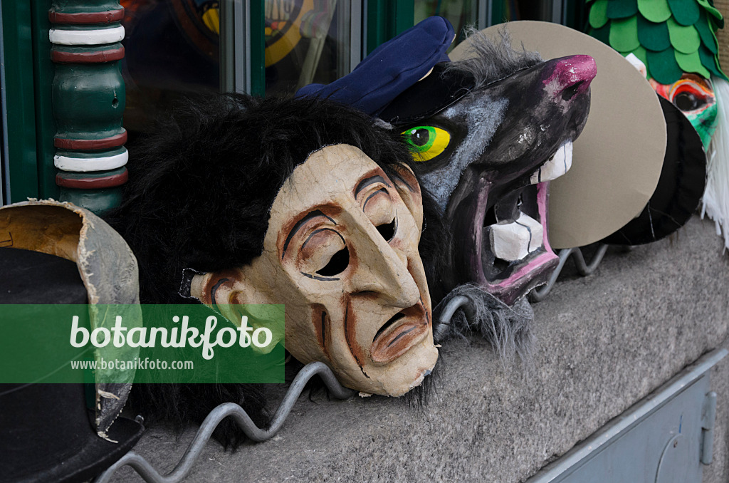 566058 - Masken bei der Kinderfasnacht, Basler Fasnacht, Schweiz