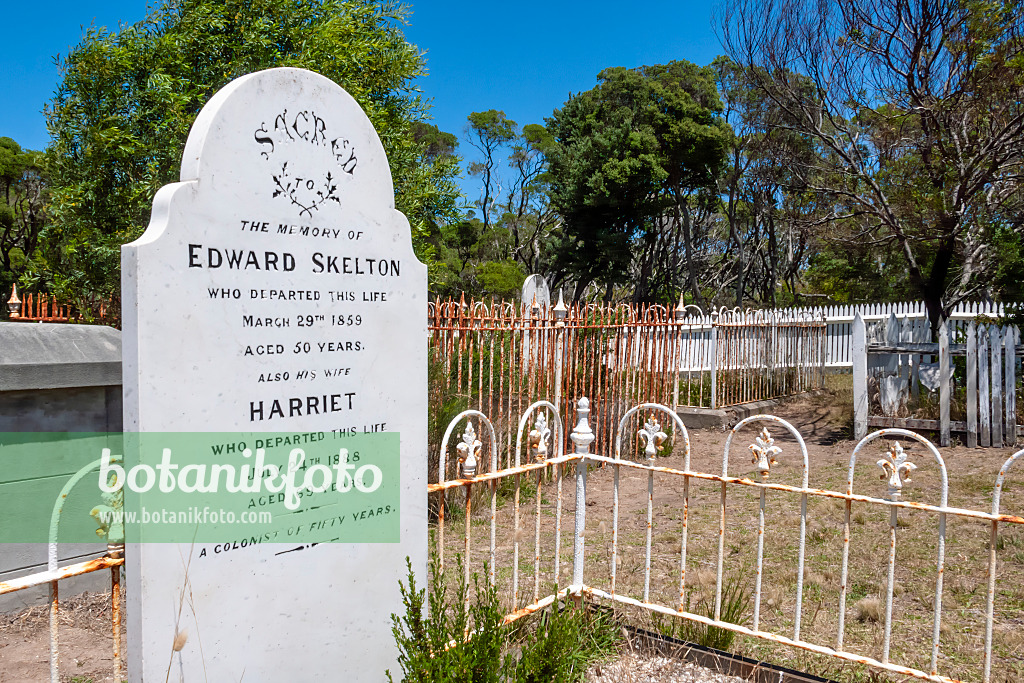455239 - Old tombstone, Point Nepean National Park, Australia