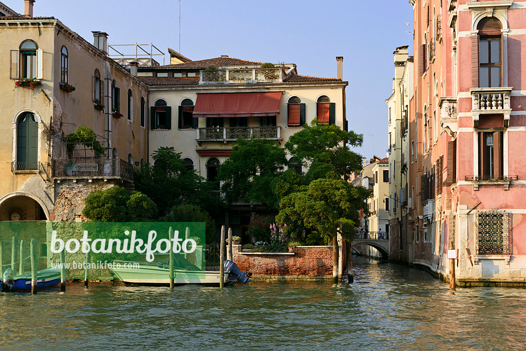 568073 - Palazzo with garden at the Grand Canal, Venice, Italy