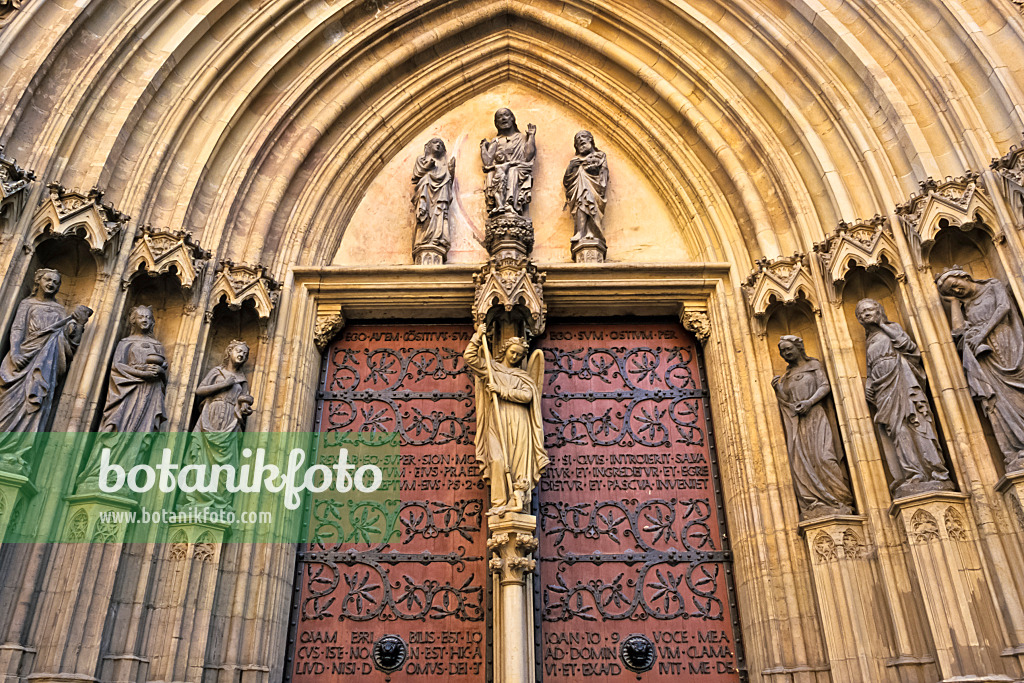 381073 - Porte de cathédrale, Erfurt, Allemagne