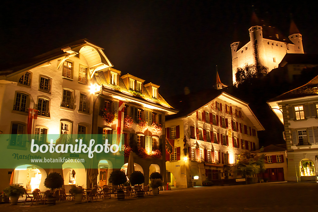 453138 - Rathausplatz and Palace, Thun, Switzerland