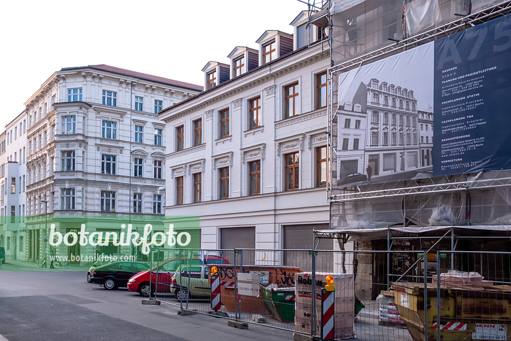 457028 - Restored buildings on Auguststrasse, Berlin, Germany