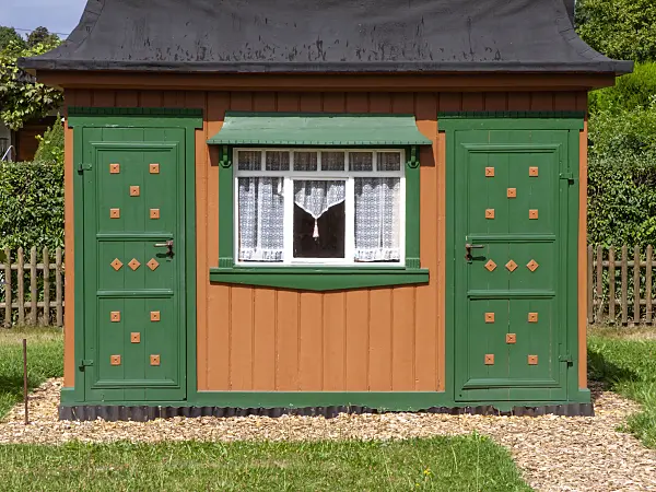 463060 - Abri de jardin historique datant de 1924, Leipzig, Allemagne