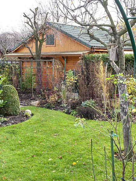 478083 - Autumnal allotment garden
