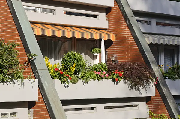 473288 - Balconies of a residential building