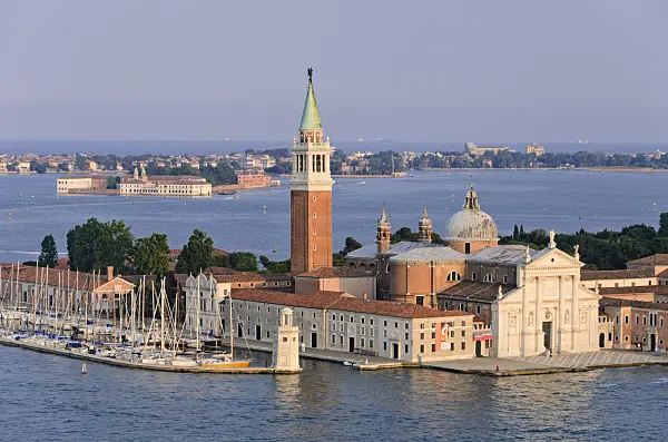 568101 - Basilica San Giorgio Maggiore and Campanile San Giorgio Maggiore, Venice, Italy
