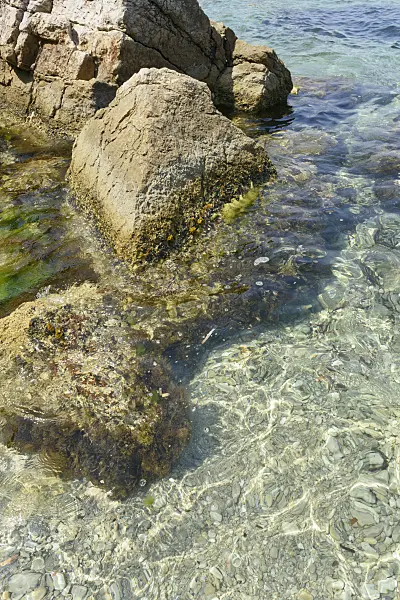 569102 - Bay with rocks, Île Sainte-Marguerite, France