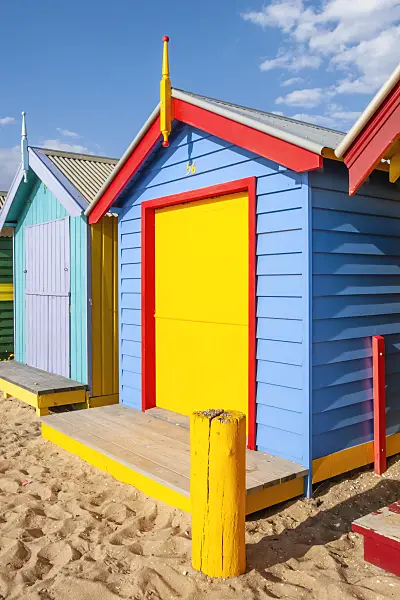 455185 - Beach huts, Brighton, Australia