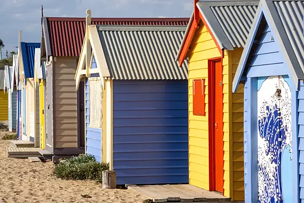 455187 - Beach huts, Brighton, Australia