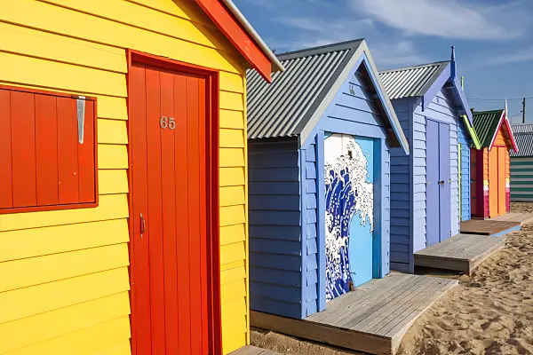 455190 - Beach huts, Brighton, Australia