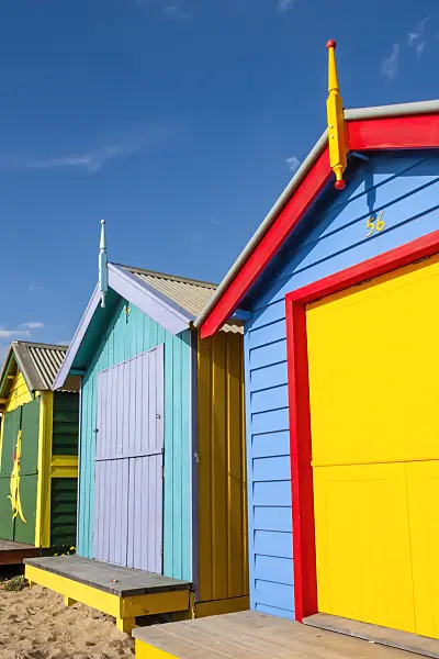455184 - Cabanes de plage, Brighton, Australie