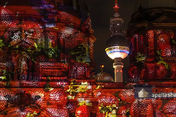 453211 - Cathedral and Television Tower, Berlin, Germany