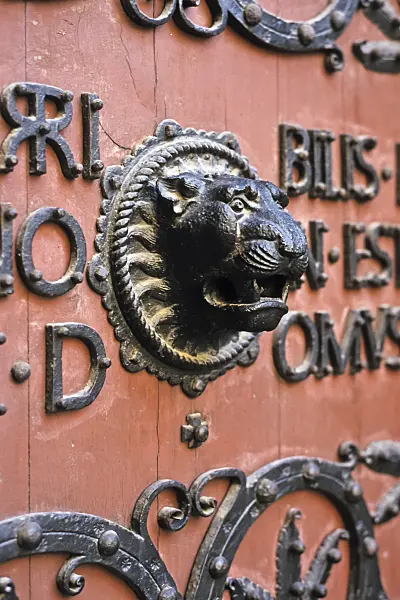 381072 - Cathedral door, Erfurt, Germany