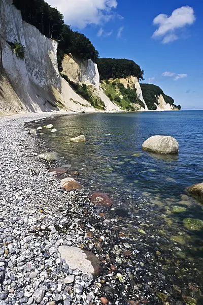 391074 - Chalk cliff, Jasmund National Park, Rügen, Germany