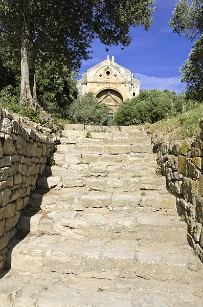 557195 - Chapelle Saint-Gabriel, Alpilles, Provence, France