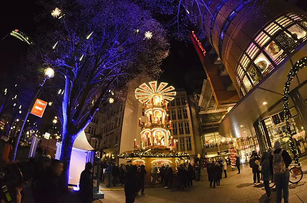 563006 - Christmas Decoration at Potsdamer Platz, Berlin, Germany